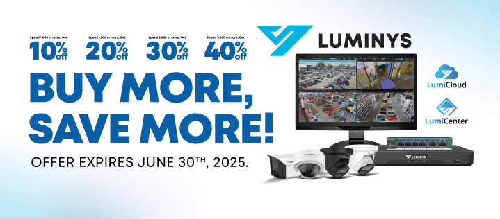 Luminys Sale at Security Supply